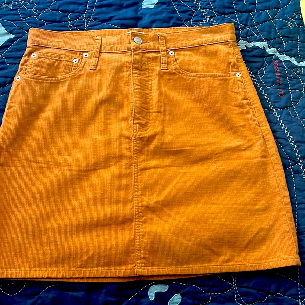 J.Crew Brown corduroy skirt